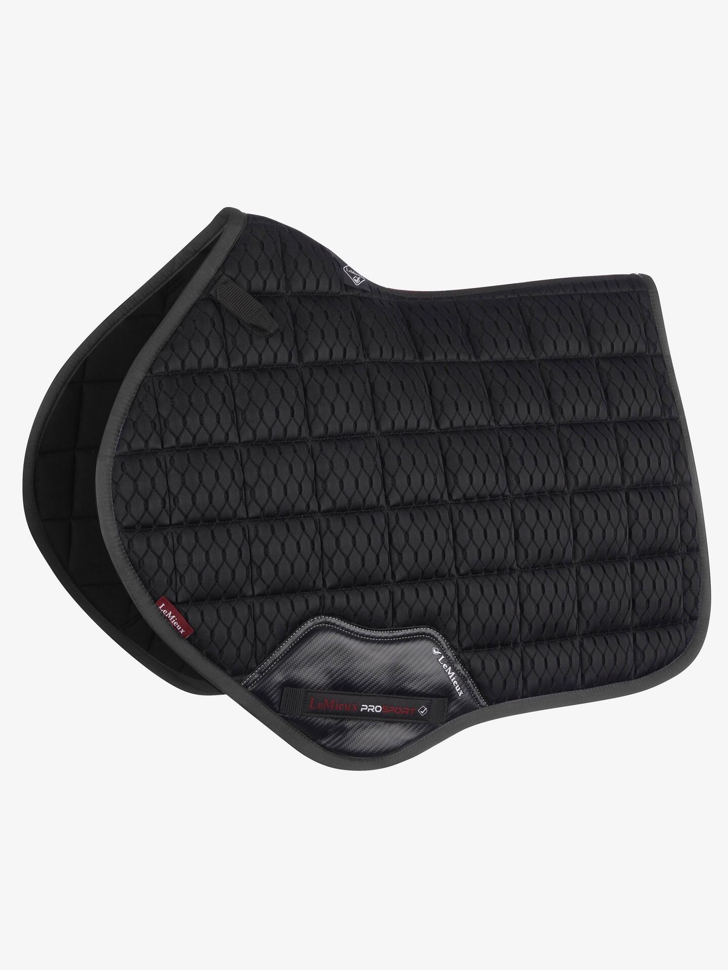 LEMIEUX Lemieux Carbon Mesh Close Contact Zadeldek Zwart