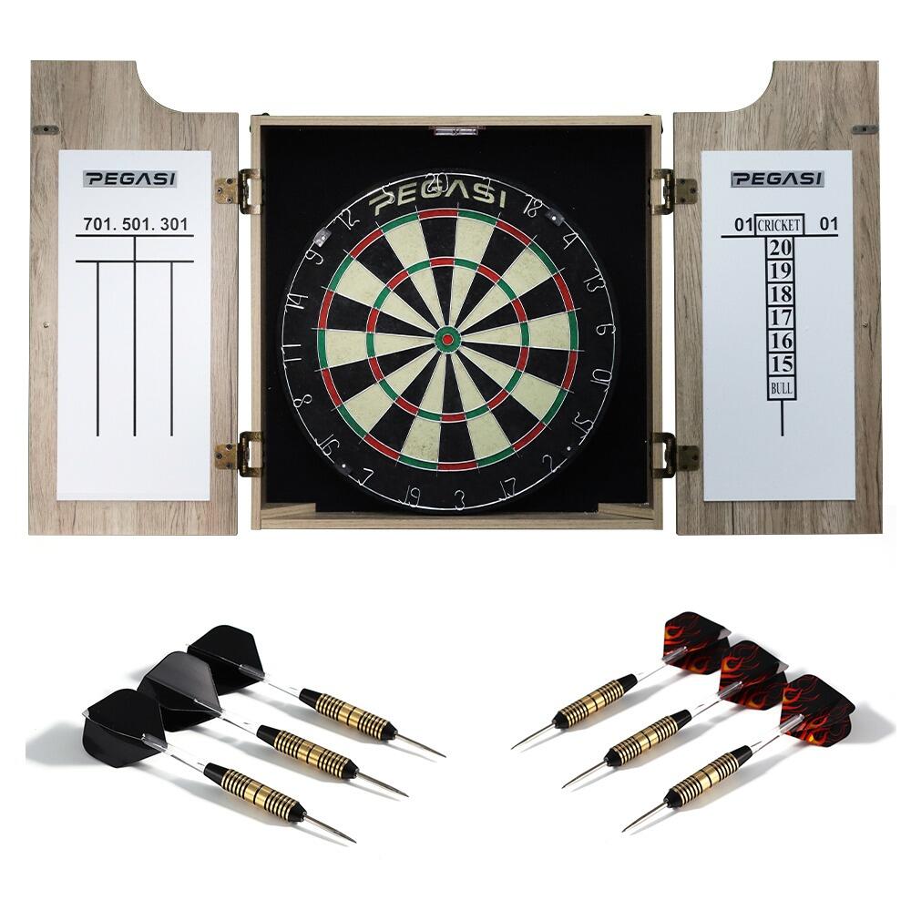 PEGASI Pegasi dartbord cabinet set Classic