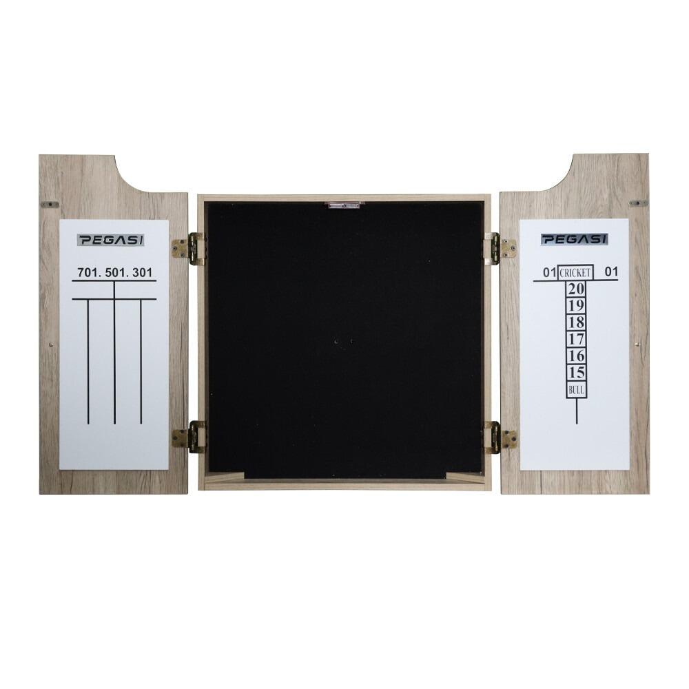 Pegasi dartbord cabinet set Classic 3/5