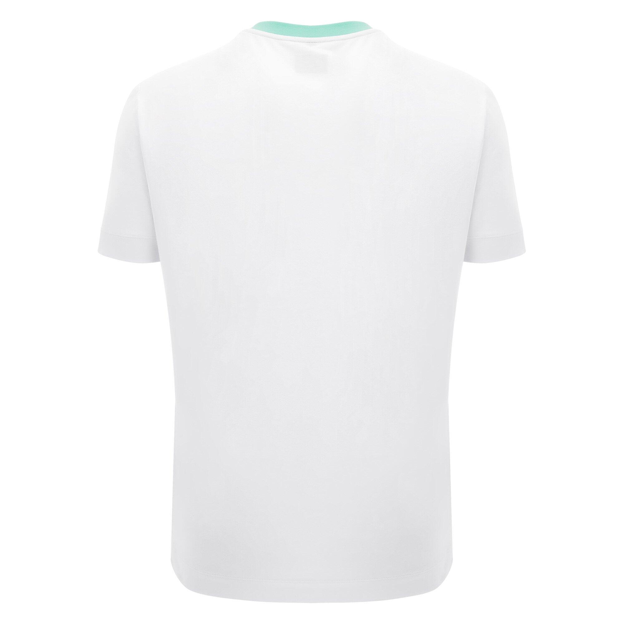 Macron Scotland SRU 2024/25 Mens Athleisure Cotton Rugby T-Shirt 2/4