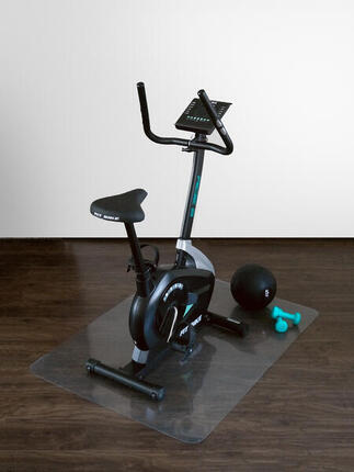 Tapis de protection pour appareils de fitness 120x150 cm - Transparent