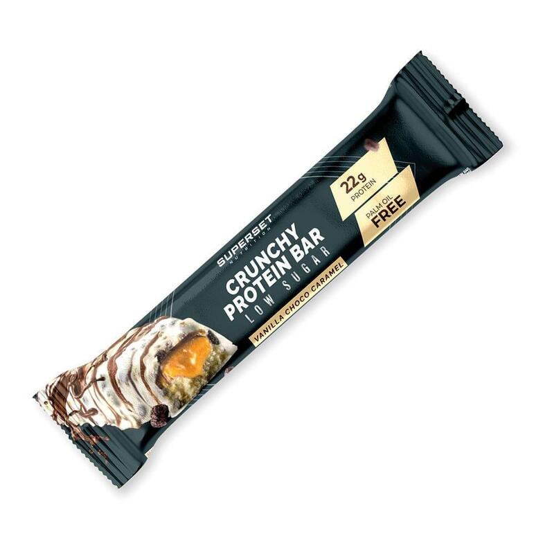 Barres Protéinées | Crunchy Protein Bar (15x64g) | Vanille Choco Caramel