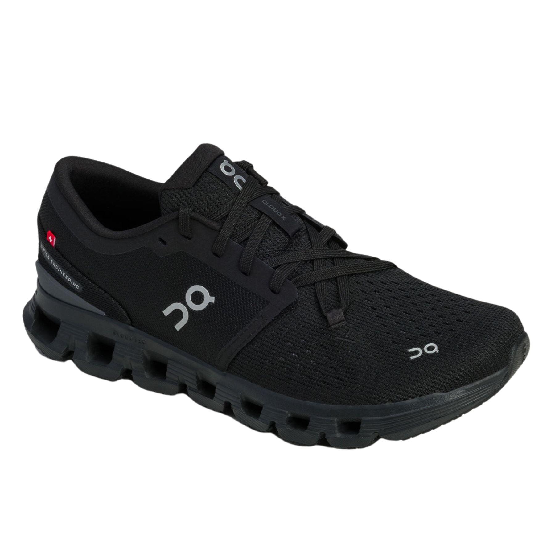 Zapatillas Cloud X 4 hombre Black running Hombre Negro On Running 3/7