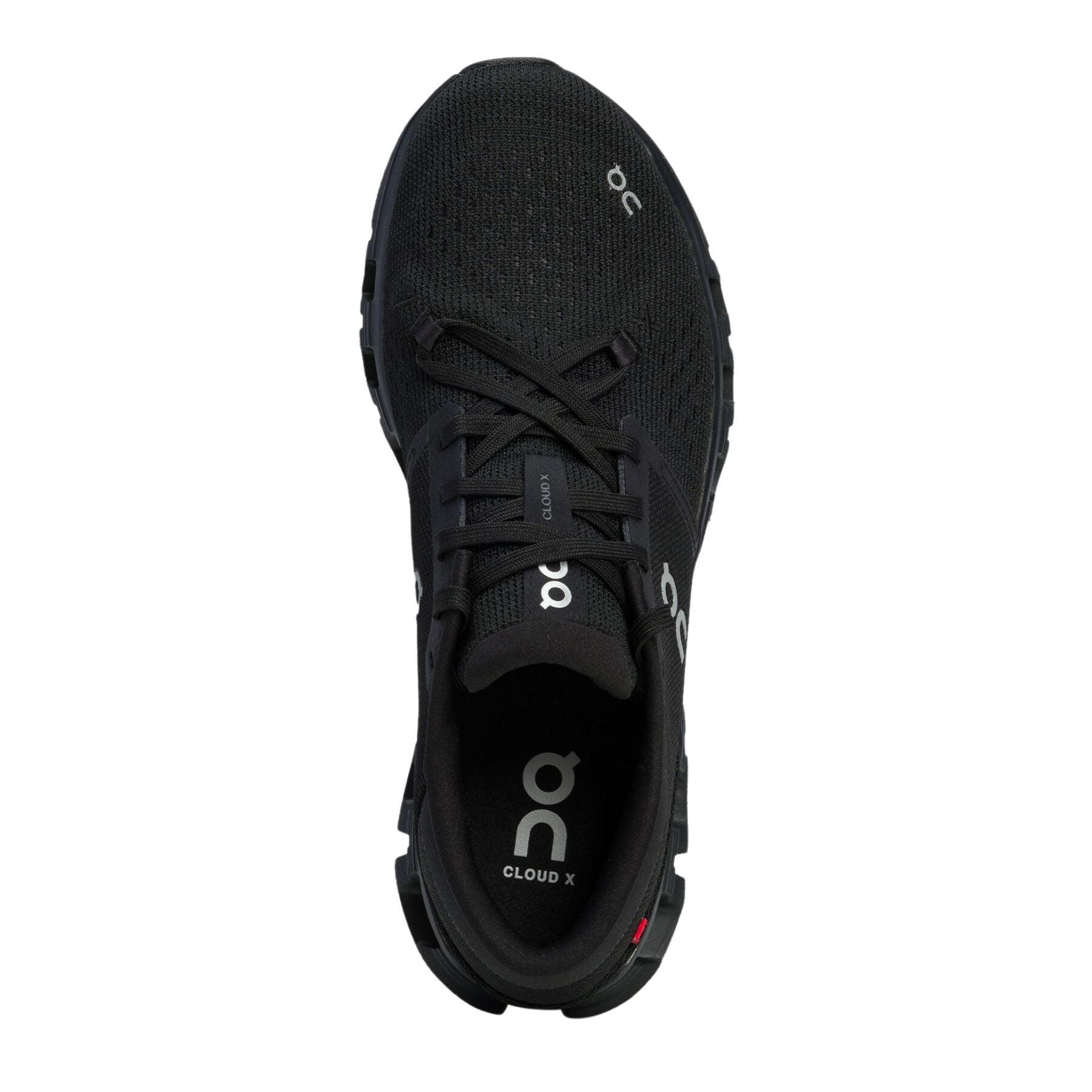 Zapatillas Cloud X 4 hombre Black running Hombre Negro On Running 4/7