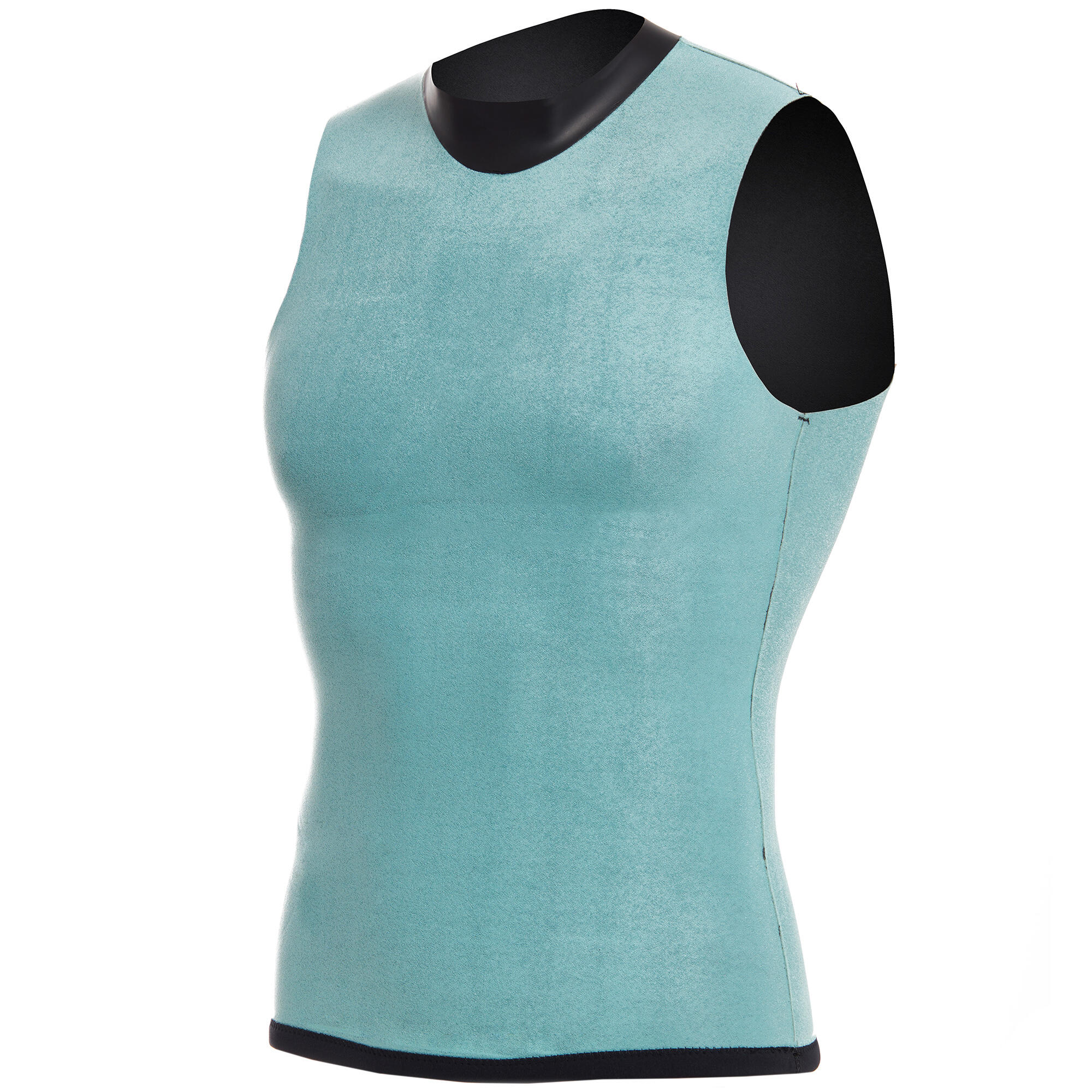Gilet in neoprene da 1,5 mm per il nuoto in acque libere Buddyswim nero 3/5