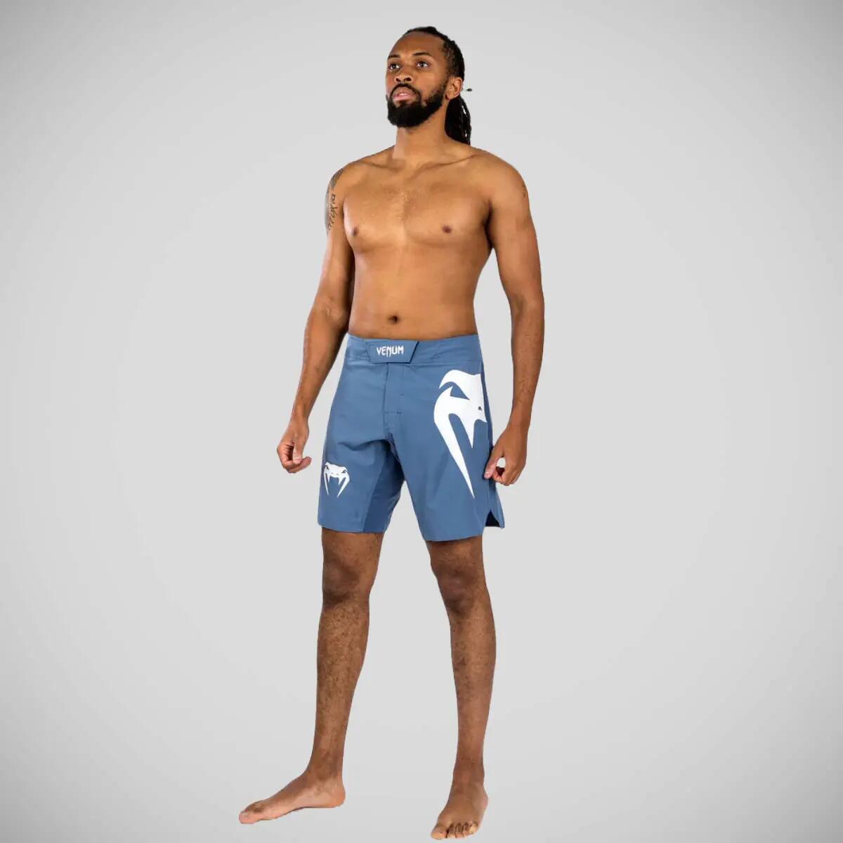 Pantalones cortos Venum MMA Light 5.0 Azul/Blanco L 6/7