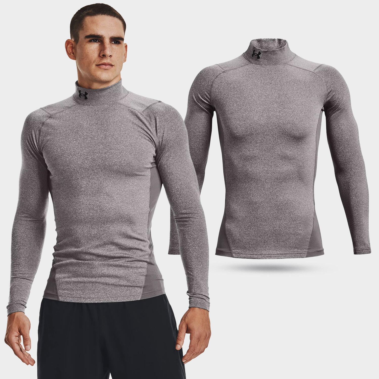 Koszulka męska termoaktywna treningowa Under Armour z długim rękawem 2/7