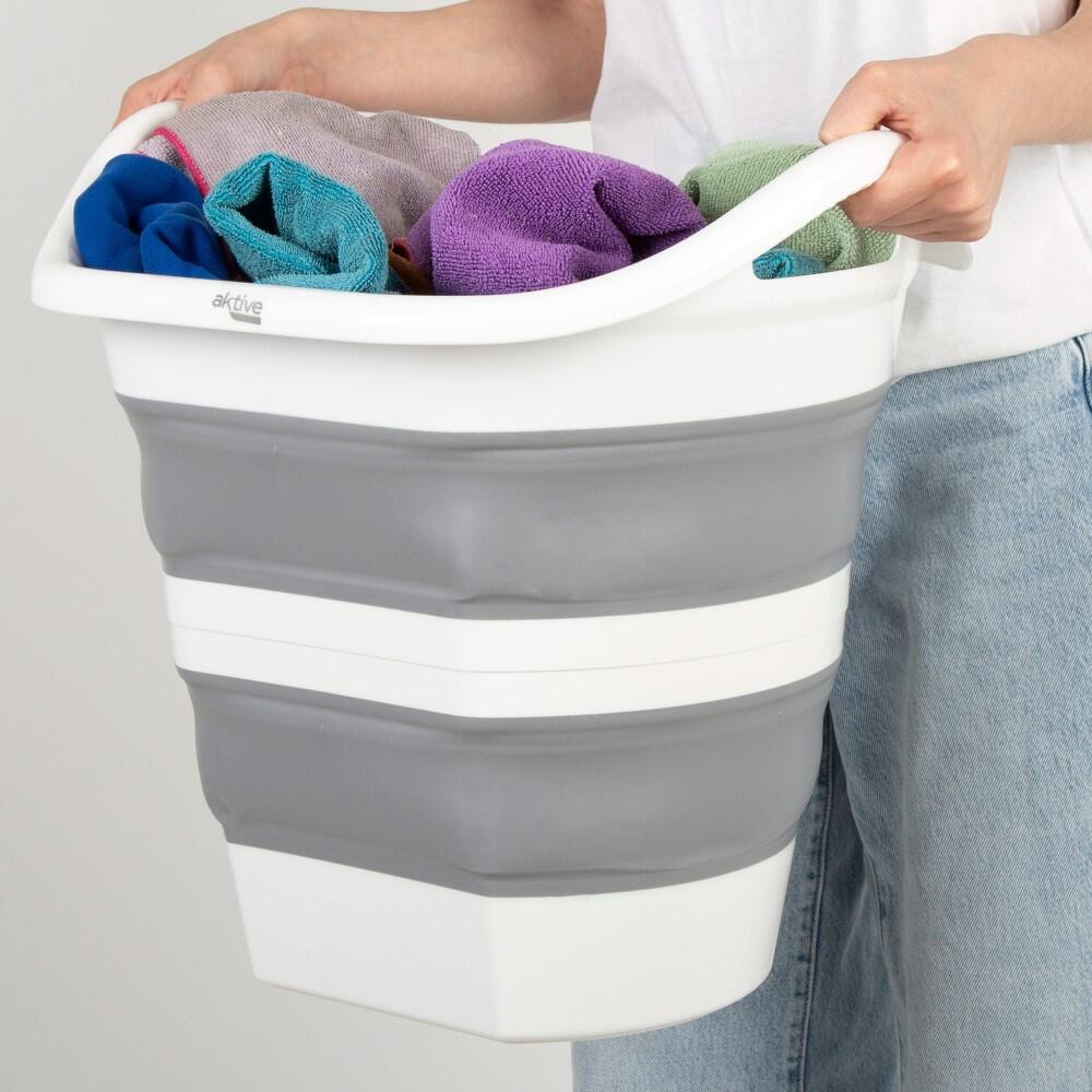 Aktive Seau pliant polyvalent 17 litres avec couvercle 6/7