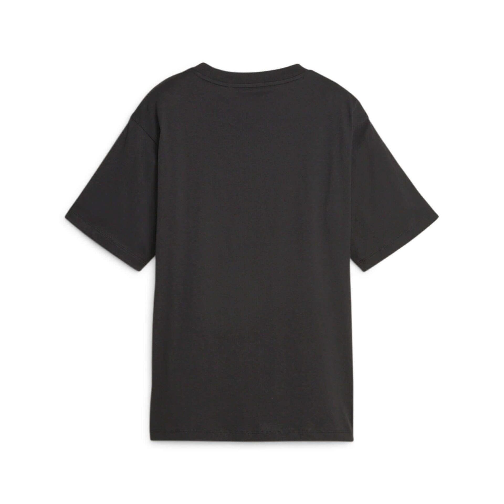 T-Shirt Frau Puma Ess Tape Schwarz 6/6