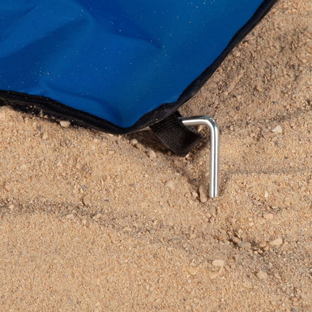 Aktive Tenda corta-vento e tenda de praia pop-up para 2 pessoas UV50 c/chão 7/7