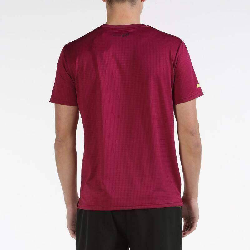 Camiseta Bullpadel Litis Vino Bordeaux 4/5