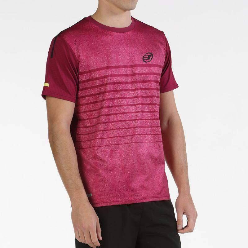 Camiseta Bullpadel Litis Vino Bordeaux 2/5