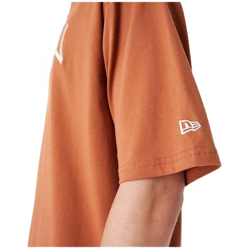 Camiseta de manga corta para unisex New era en color marron 3/5
