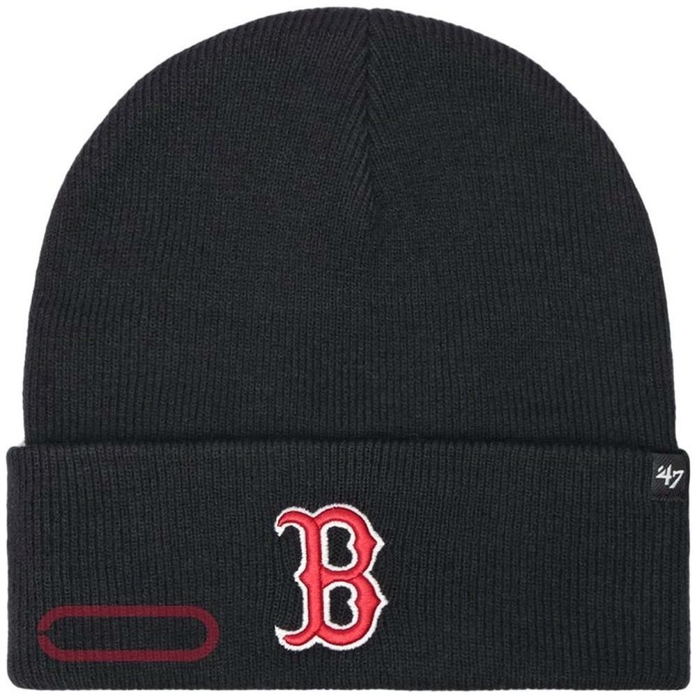 47 BRAND Pletená zimní čepice MLB Boston Red Sox Haymaker ’47 CUFF KNIT