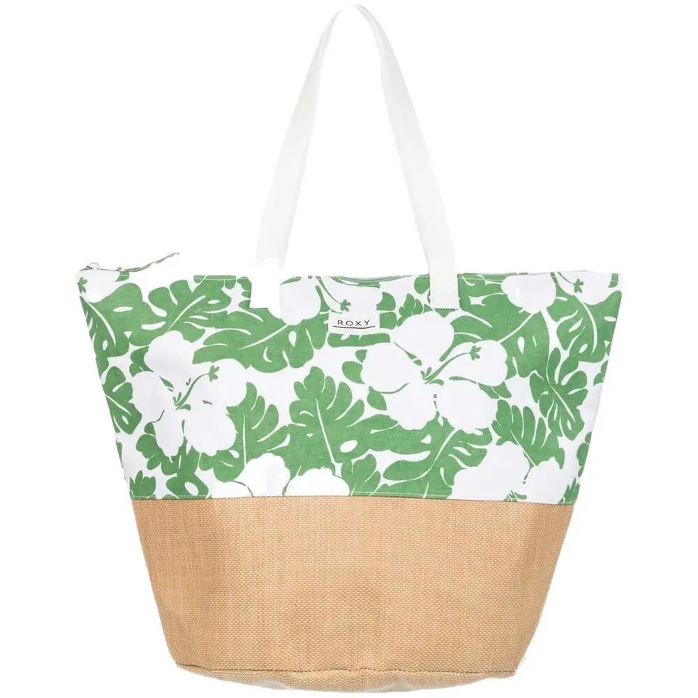 ROXY Roxy Shopper Waikiki Life Shopper Flowers Green 3/5
