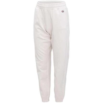 Pantalon largo para unisex Champion Elastic en color blanco
