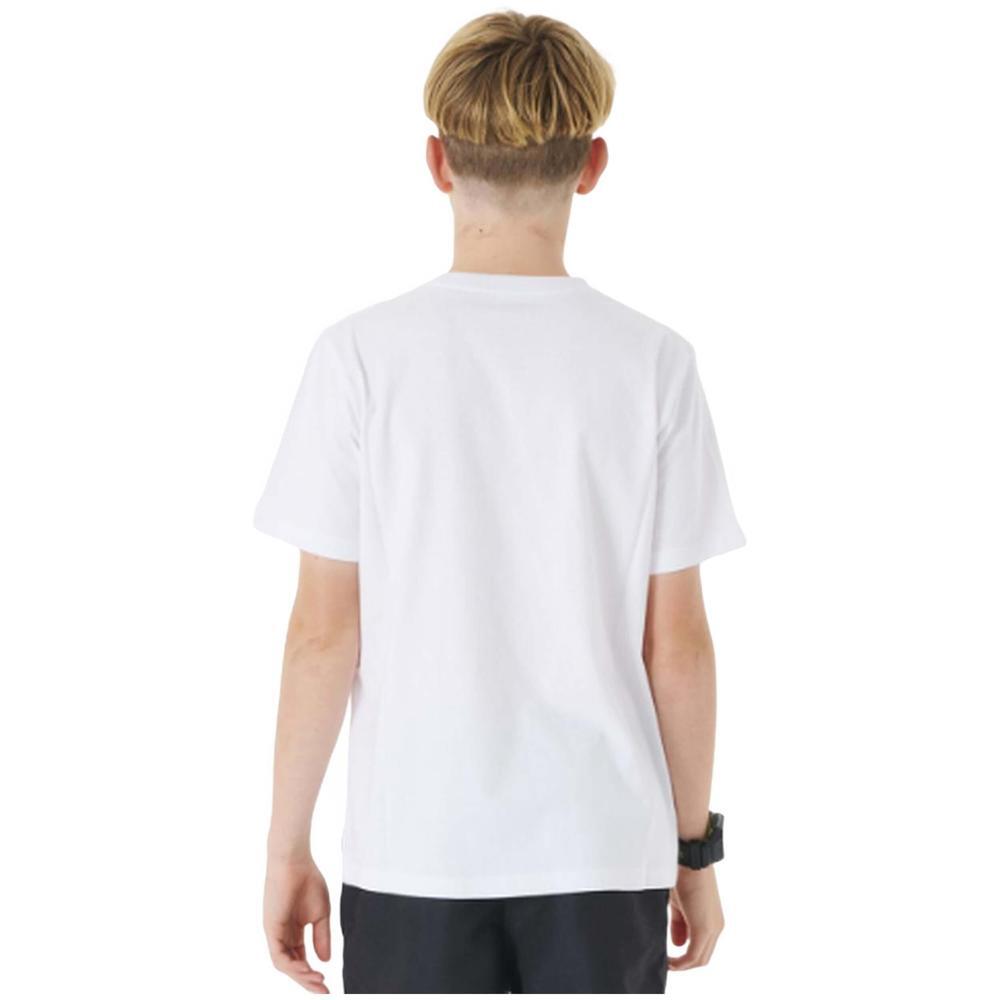 Camiseta de manga corta para niños Rip curl Filgree en color blanco 2/2
