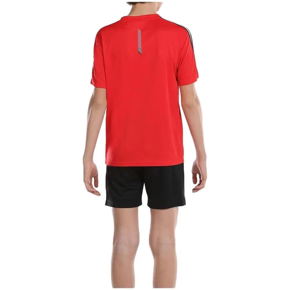 Camiseta de manga corta para unisex John smith Bizmo en color rojo 4/4