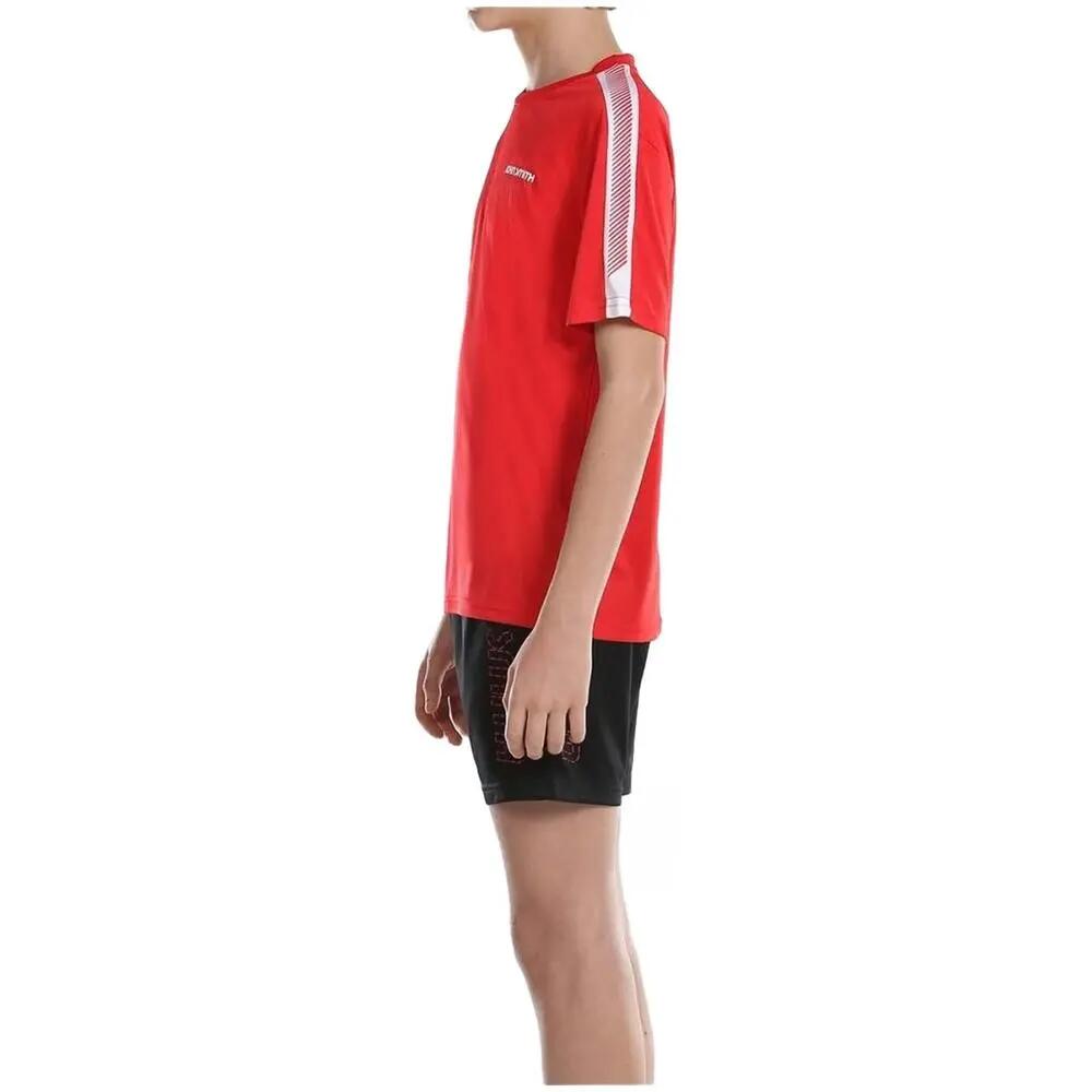 Camiseta de manga corta para unisex John smith Bizmo en color rojo 3/4
