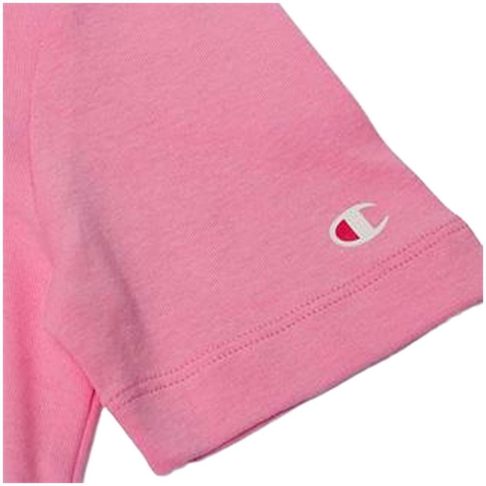 T-shirt de manga curta unissexo Champion em cor-de-rosa 3/3