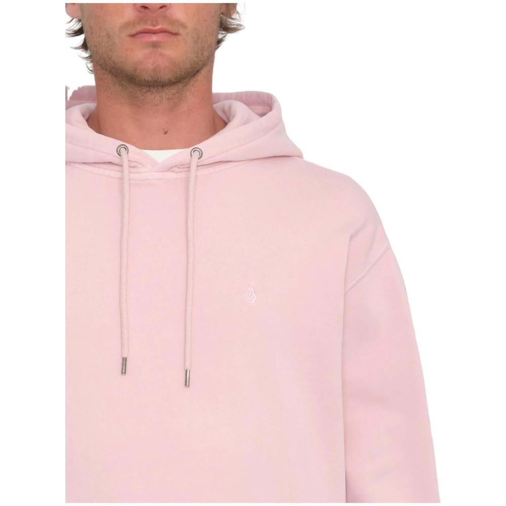 Sudadera con capucha para unisex Volcom Single stone hoodie en color rosa 3/3