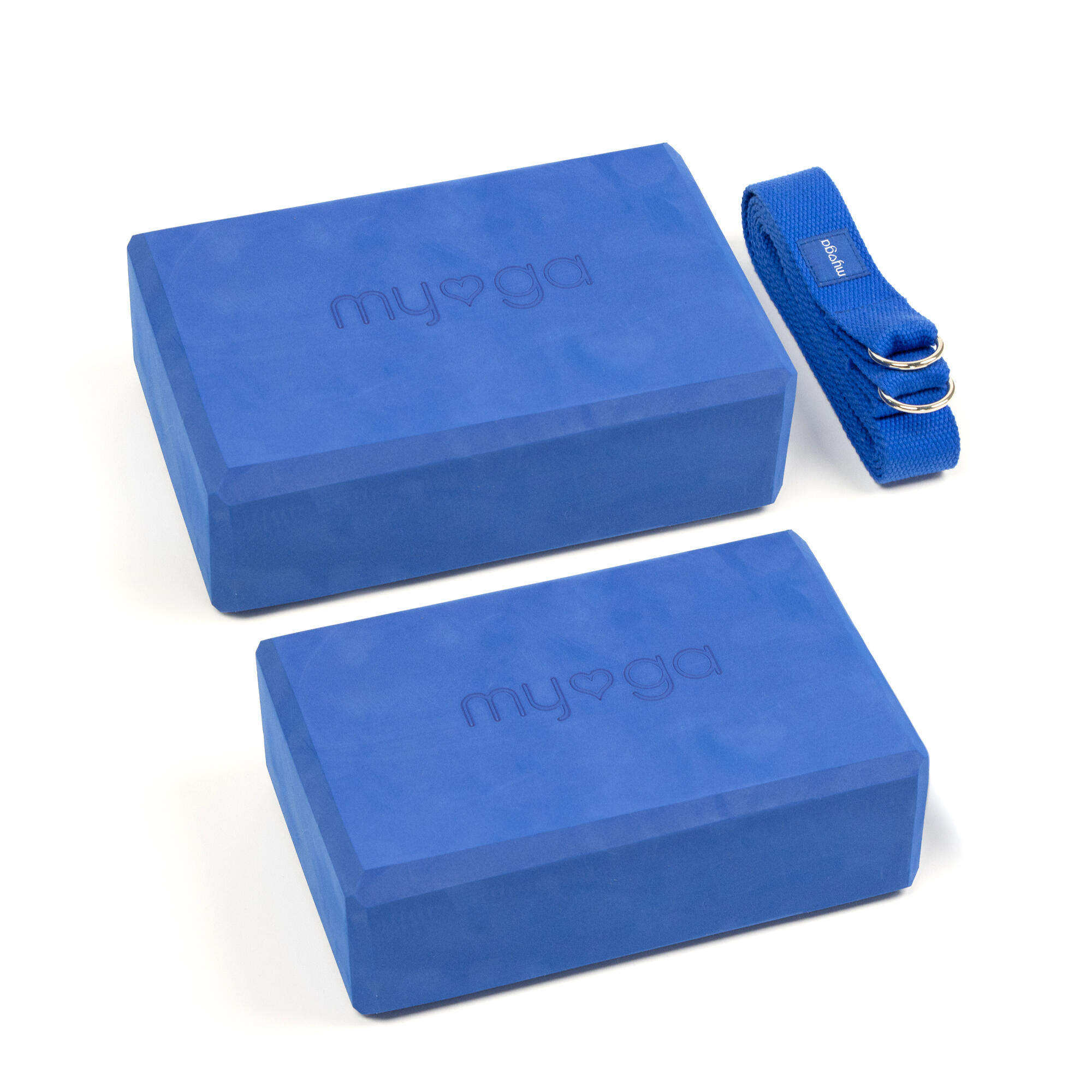 MYGA Myga Pair of Blocks & Strap - Royal Blue