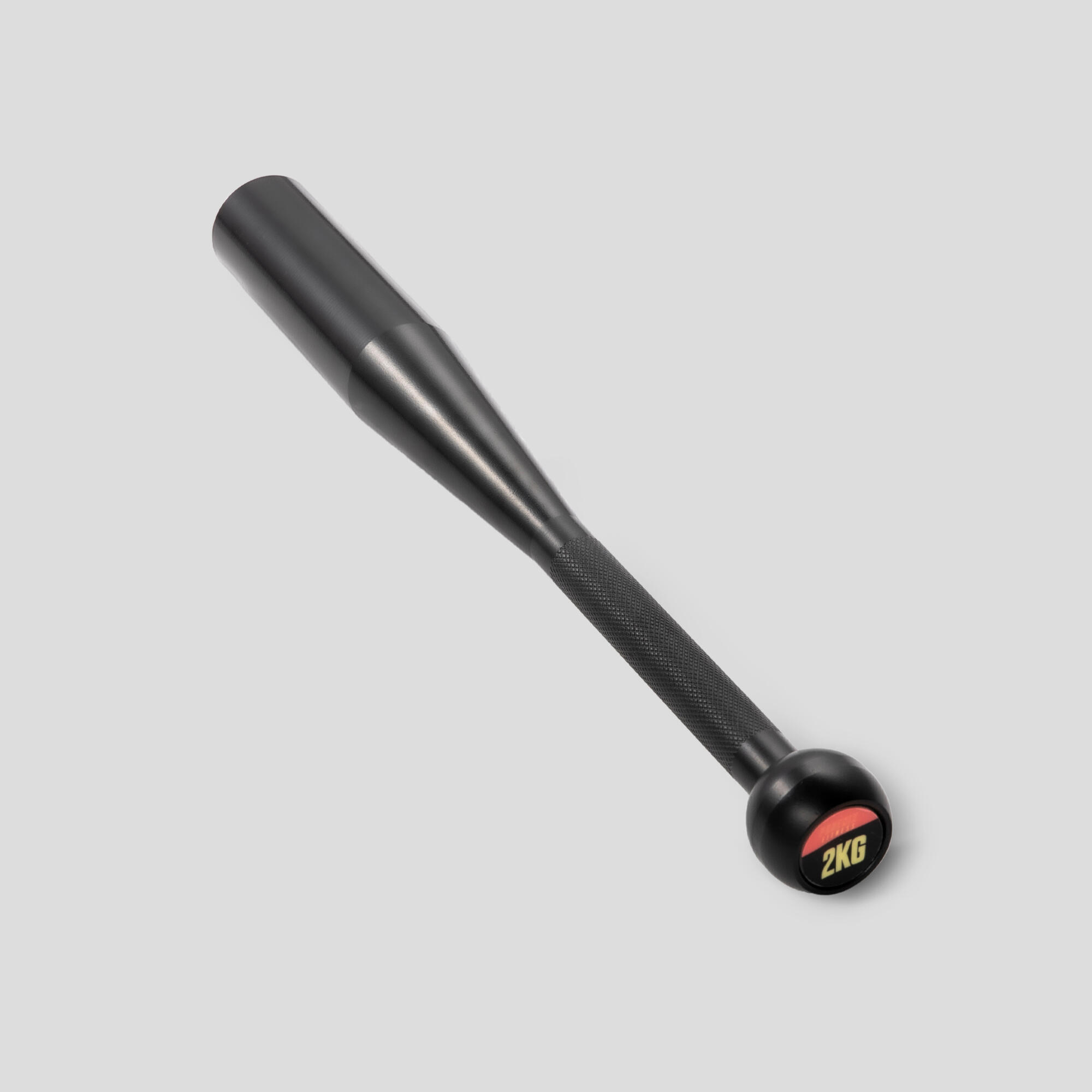 Bad Company Steel Indian Club Bell I stalen swingclub voor effectieve training van het hele lichaam I 2 kg