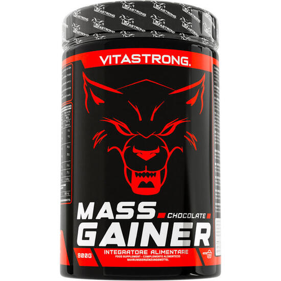 Mass Gainer VITASTRONG - 30% Proteine in Polvere Cluster Dextrin™