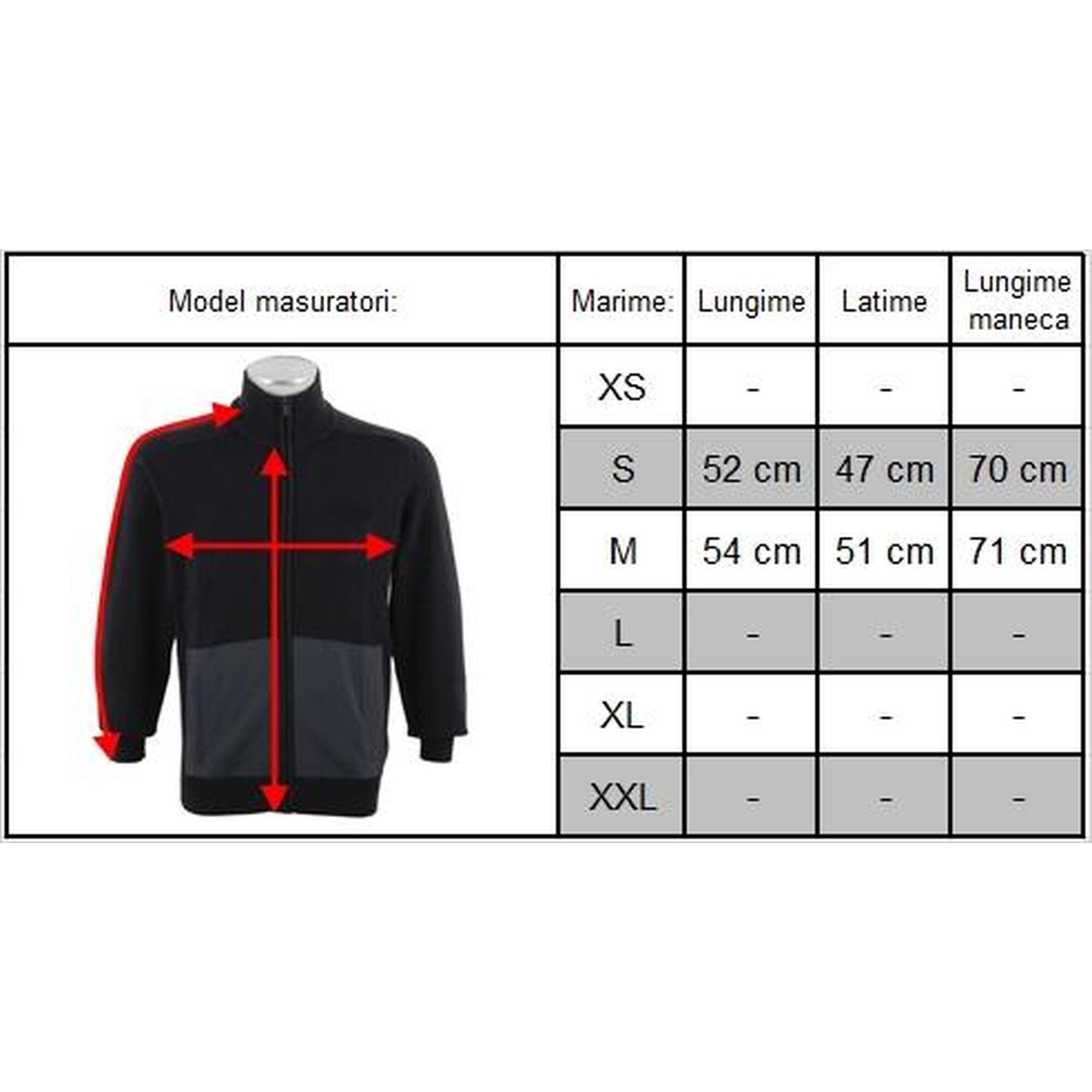 Hanorac Reebok Workout Ready Full Zip pentru femei, S