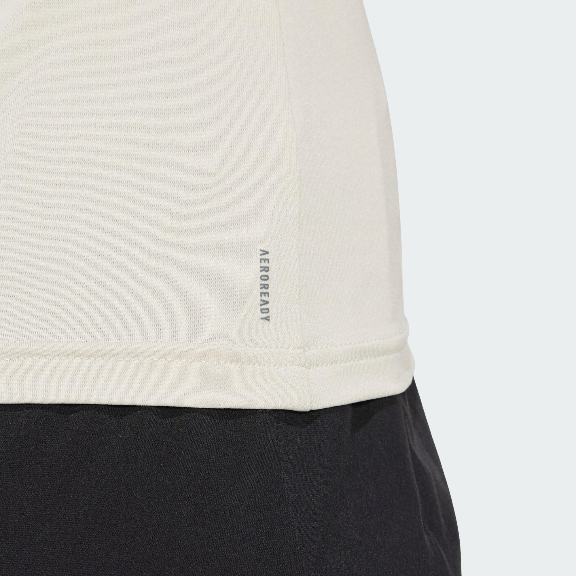 AEROREADY Train Essentials Minimal Branding V-Neck Tee 4/5