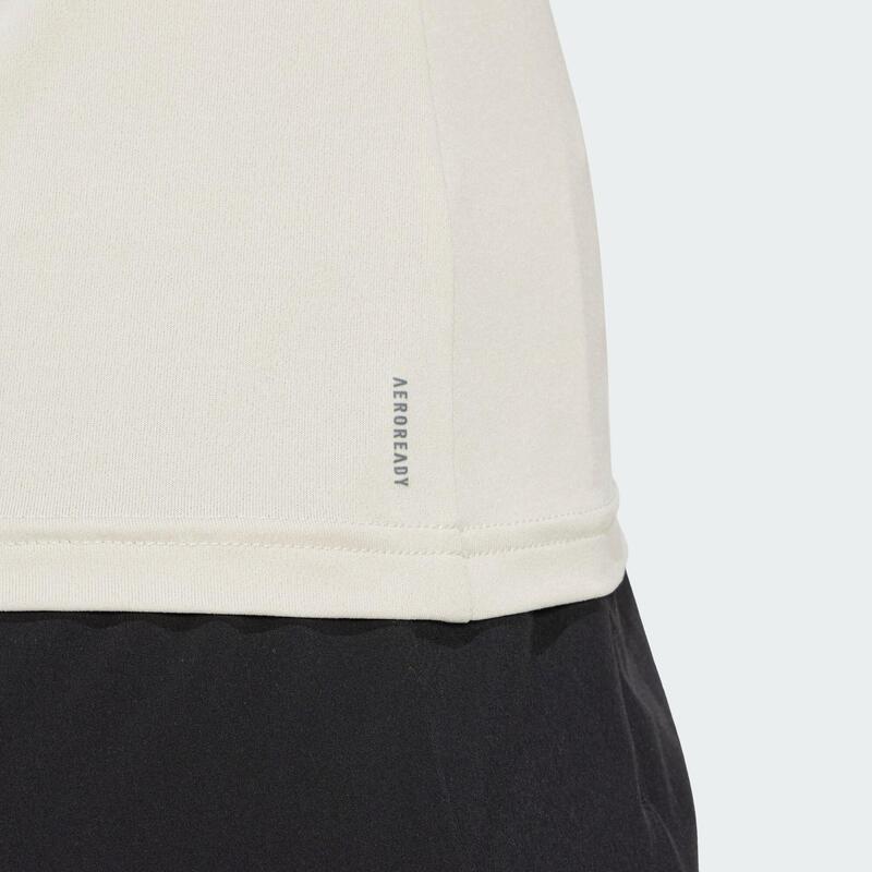T-shirt col en V logo minimaliste AEROREADY Train Essentials