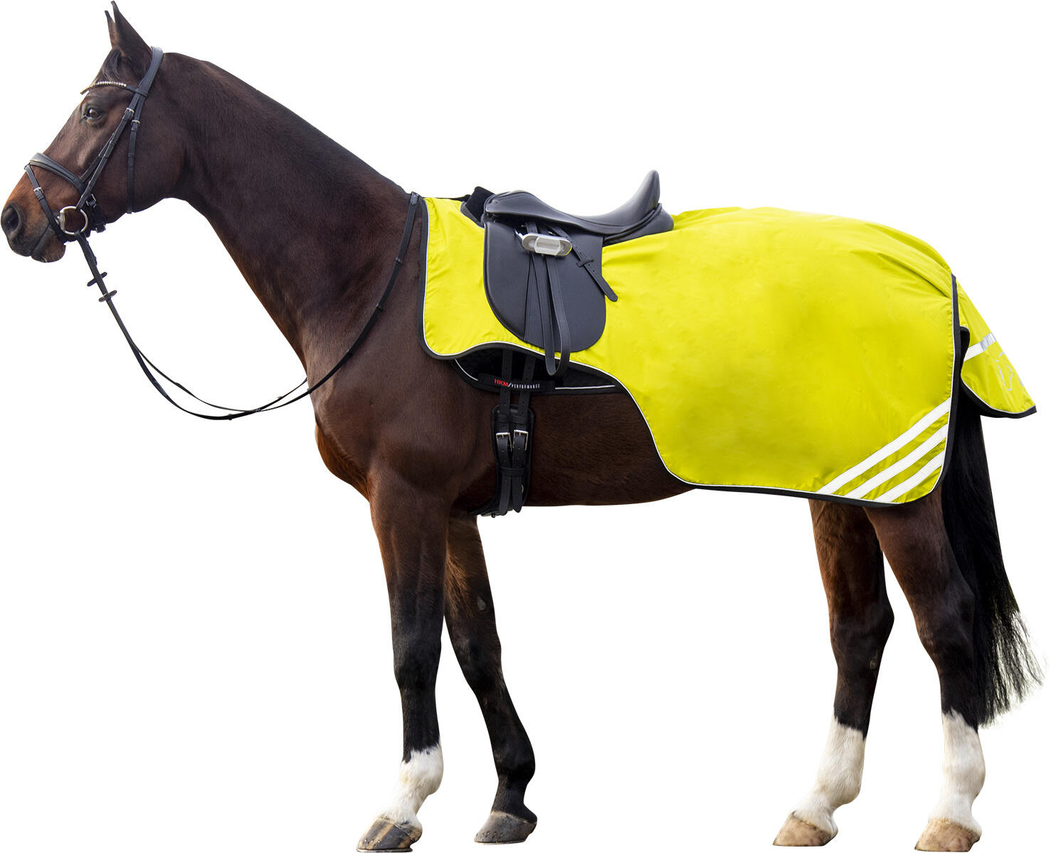 Coprireni per cavalli HKM Reflective 2/6