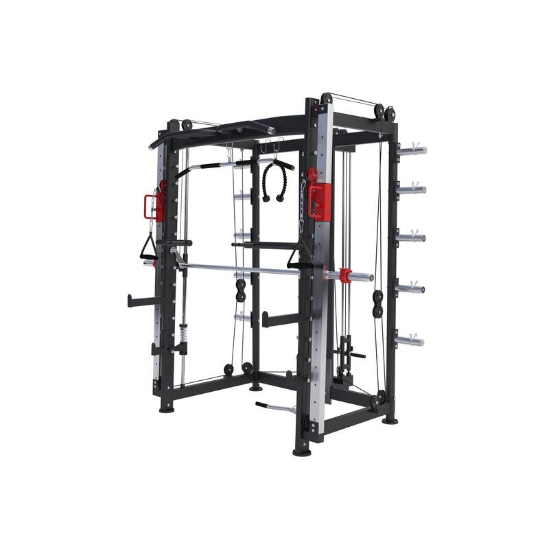 GORILLA SPORTS SMITH MACHINE POWER RACK, MULTI STATION, PRESSE | MUSCULATION