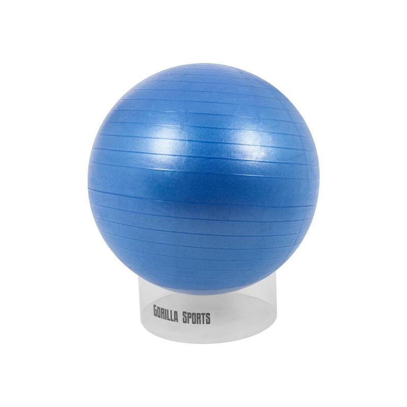 Suport pentru minge de exercițiu transparent