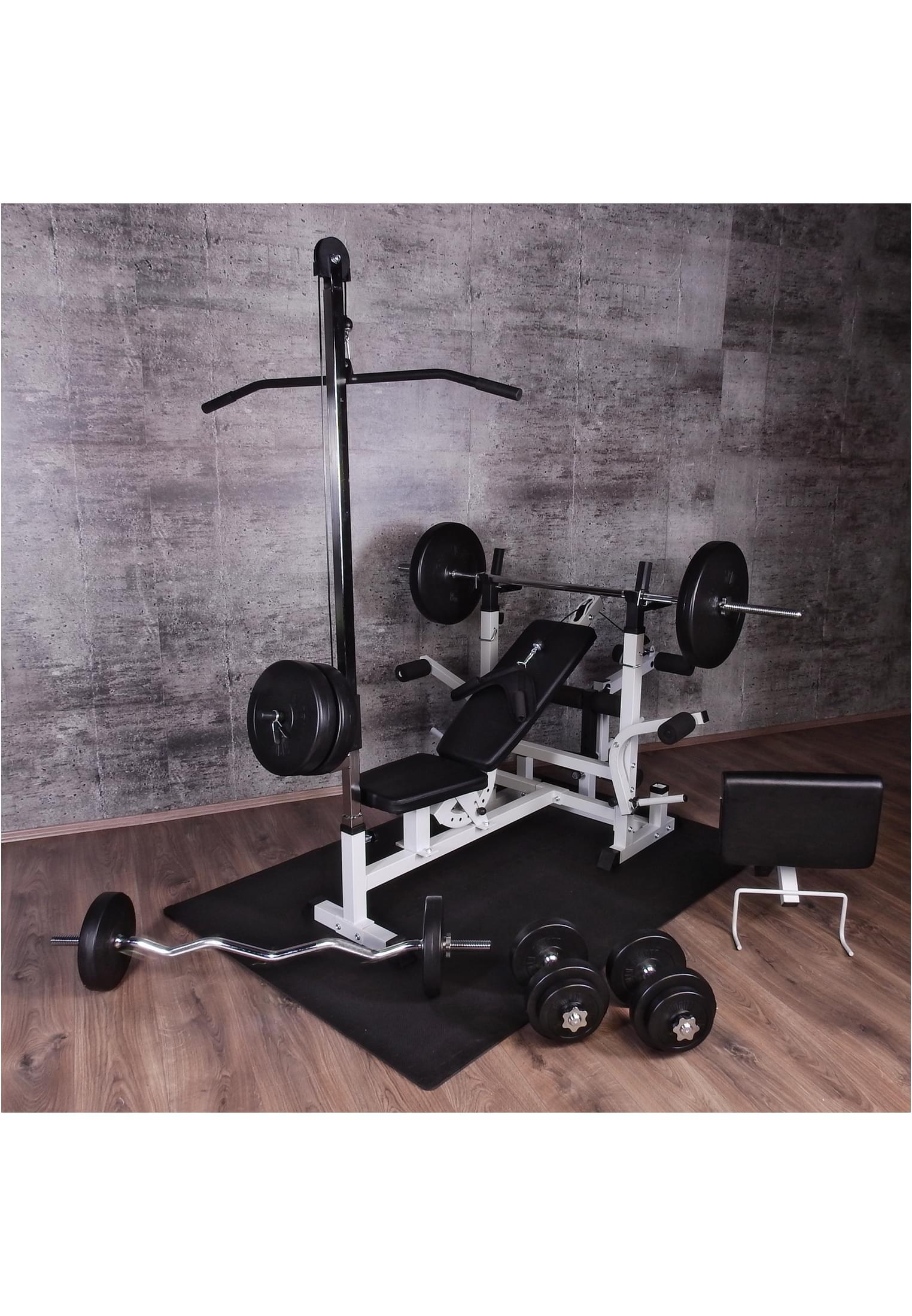 Gorilla sports lat attachment for universal workstation hotsell