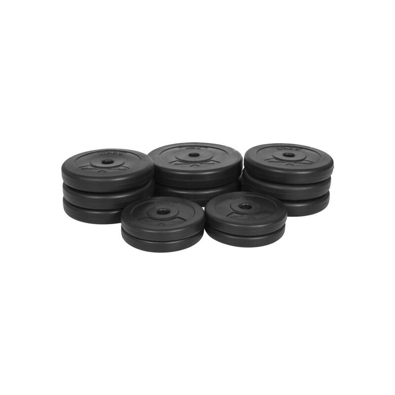 Set de discuri E-Series S 25mm 30 kg GYRONETICS