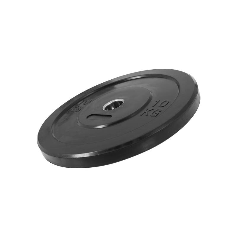 Bumper Plate - Halterschijf - 10 kg - Rubber - 50 mm