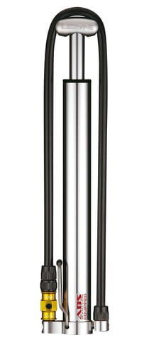 LEZYNE Minipomp CNC Micro-vloerdrive zilver - HV
