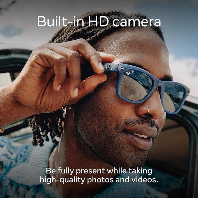 Rayban Meta Wayfarer Gen 1 - Black/G15 Green - L (Parallel