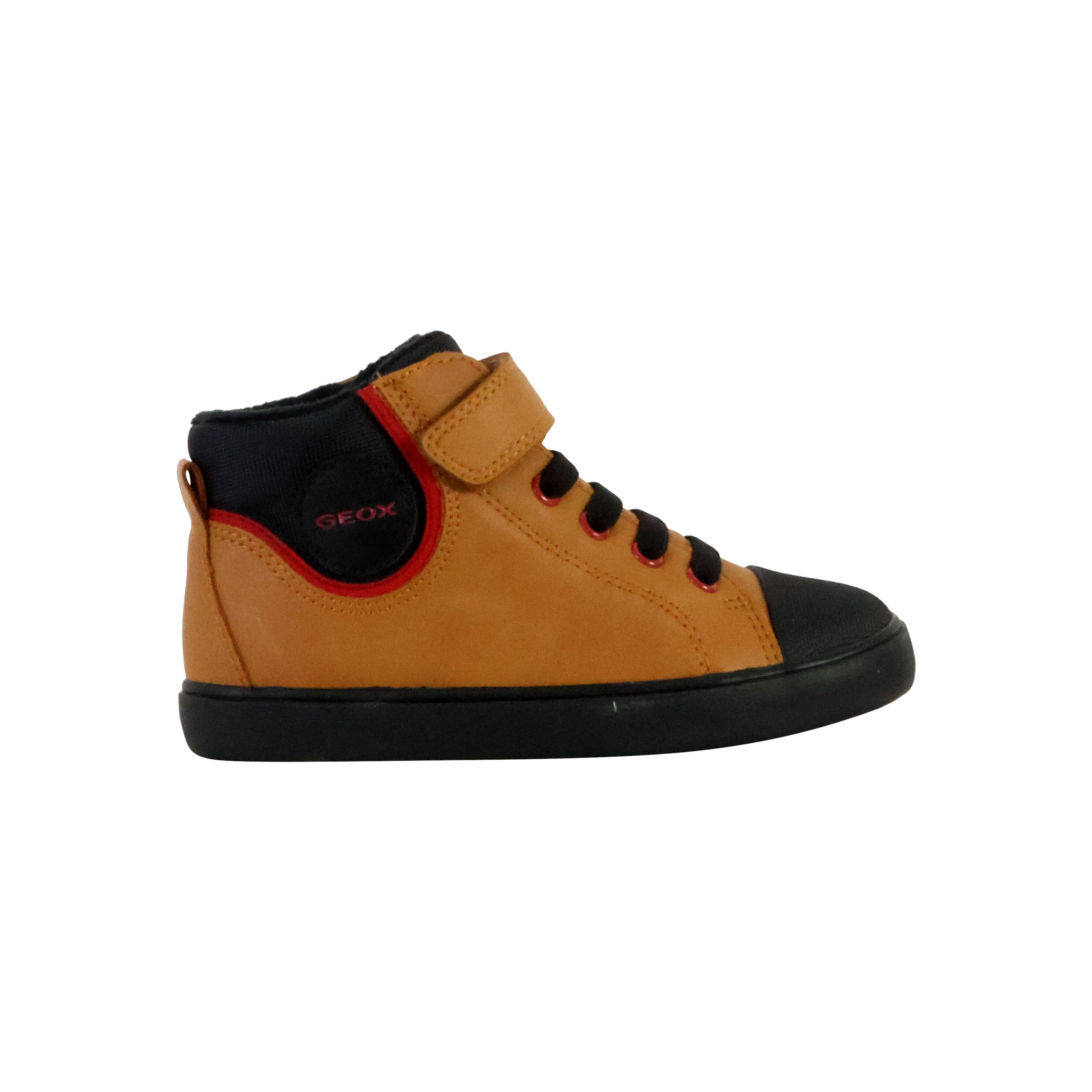 Basket Montante à Scratches Geox Enfant Gisili Wax.Synt Nylon 2/5