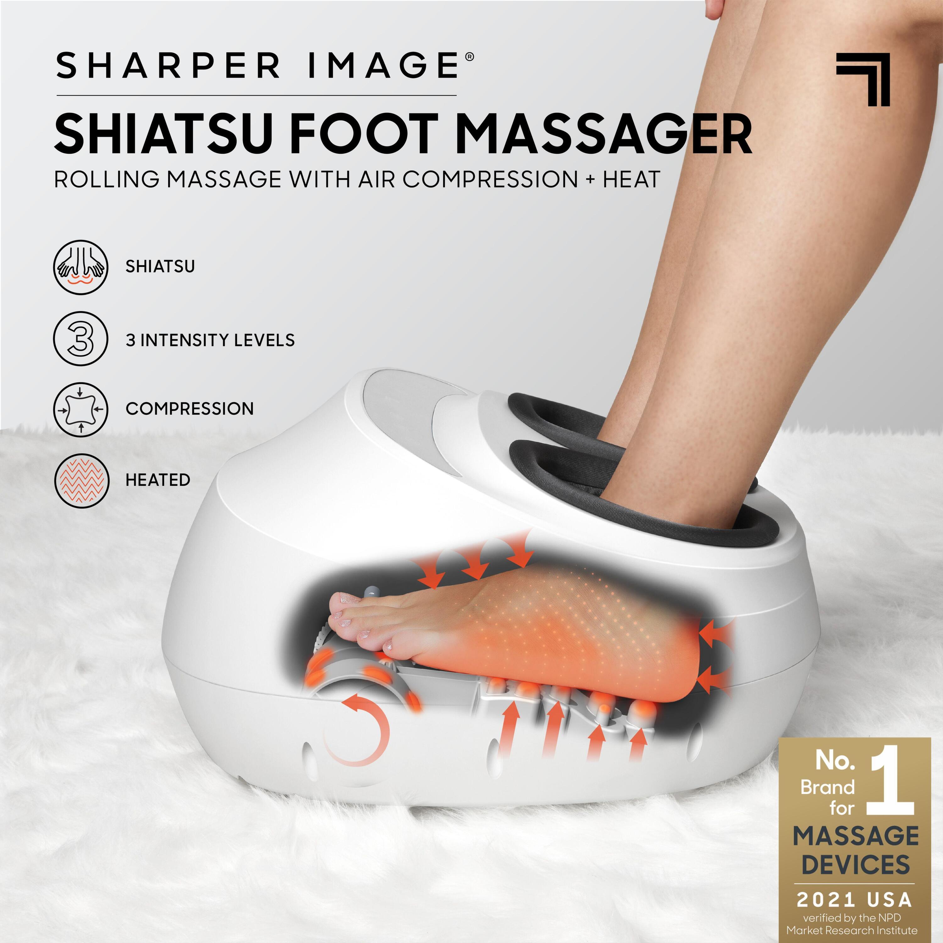 Sharper Image - Masseur de Pieds Shiatsu ergonomique 4/5