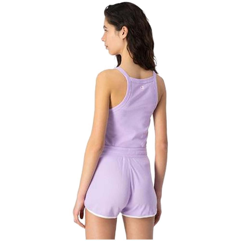 Pantalon corto para mujer Champion en color morado 2/3