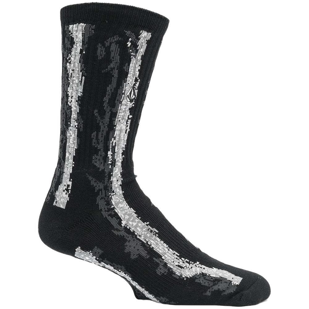 Meias Volcom V ent hockey dad para homem em preto 3/4