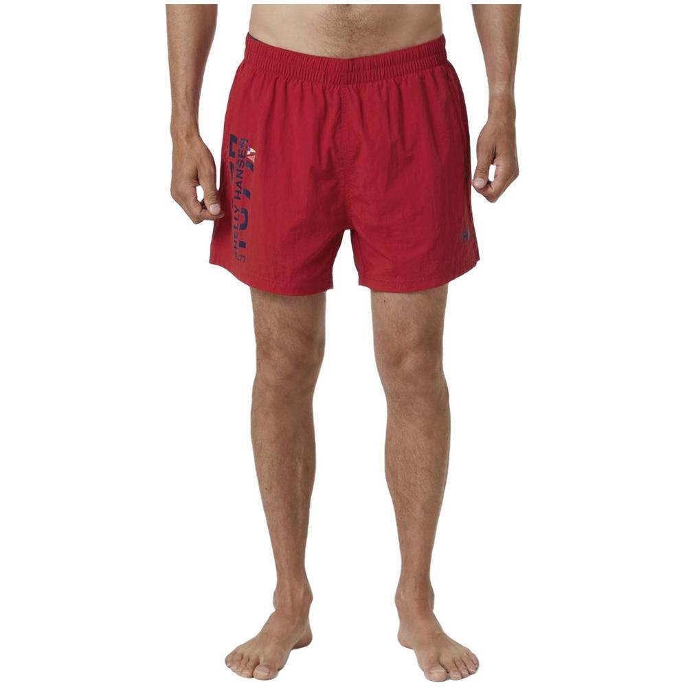 Pantalon corto para hombre Helly hansen Cascais trunk en color rojo 3/5