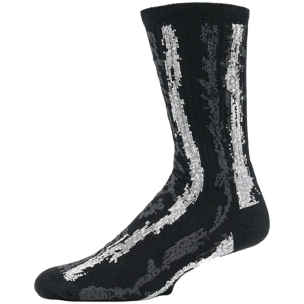 Meias Volcom V ent hockey dad para homem em preto 4/4