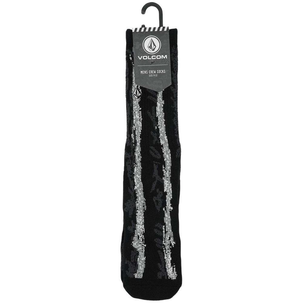 Meias Volcom V ent hockey dad para homem em preto 2/4