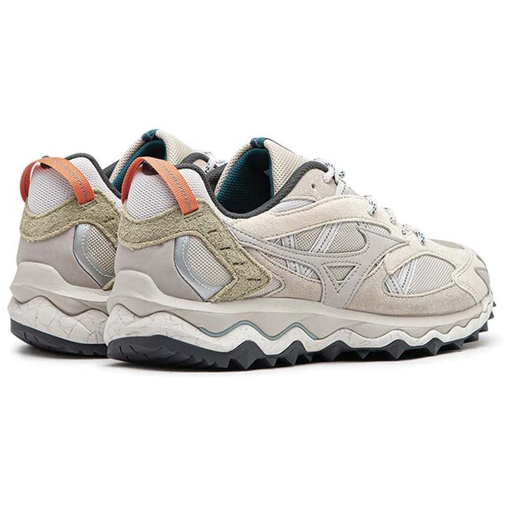 Zapatillas para hombre Mizuno Wave mujin kizuna en color gris 3/4