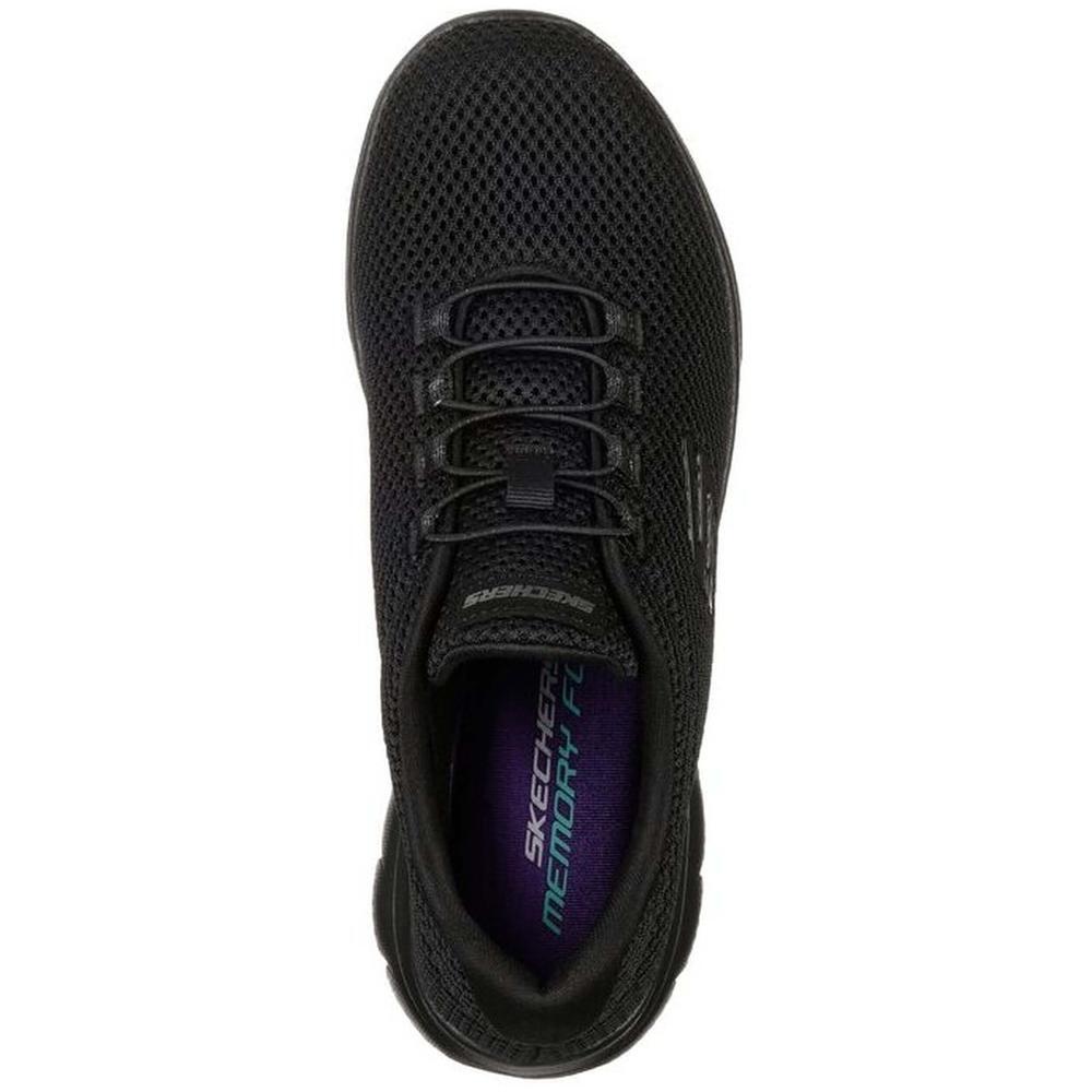 Zapatillas para mujer Skechers Summits en color negro 3/5