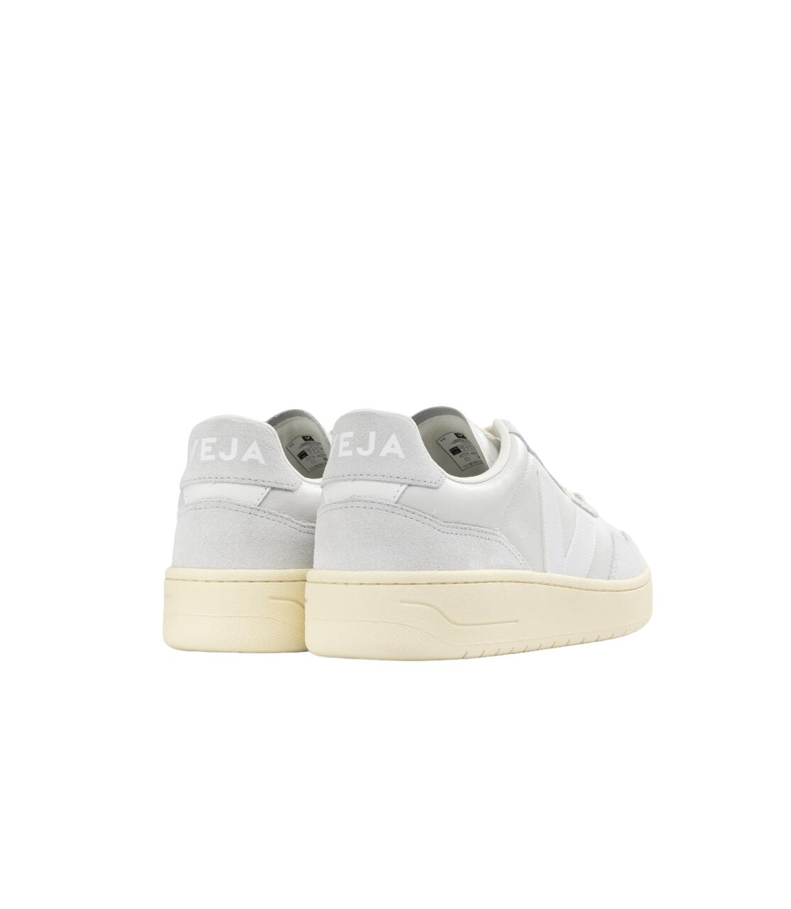 Zapatillas para mujer Veja V-90 o.t. leather en color gris 5/5