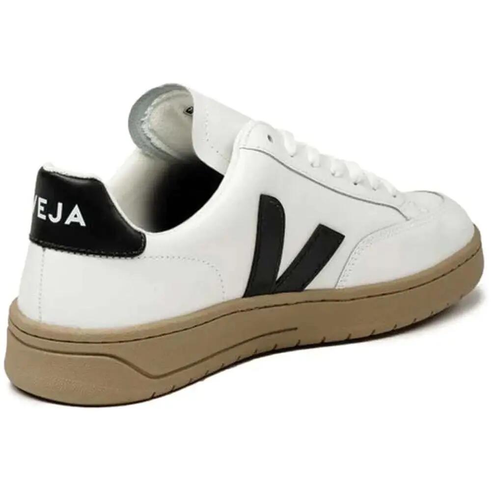 Zapatillas para hombre Veja V-12 leather en color blanco 3/3